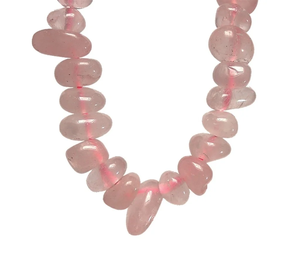 Halskette - Collier - Barock Classic - Liebe - Rosenquarz