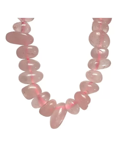 Halskette - Collier - Barock Classic - Liebe - Rosenquarz