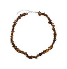 Halskette - Collier - Barock Classic - Durchblick - Tigerauge