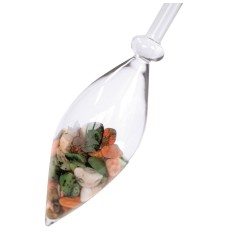 Edelstein-Balance - Wasserstab - Regeneration (Epidot, Ozeanjaspis, Zoisit)