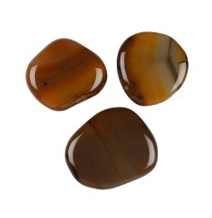 Heil- & Edelsteine - Scheibensteine - Carneol (gebr.) - 500gr Beutel