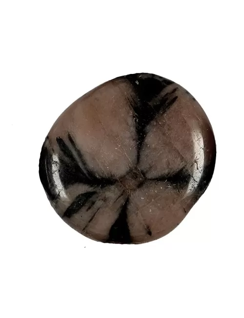 Heil- & Edelsteine - Scheibensteine - Chiastolith (Andalusit) A/A - 500gr Beutel