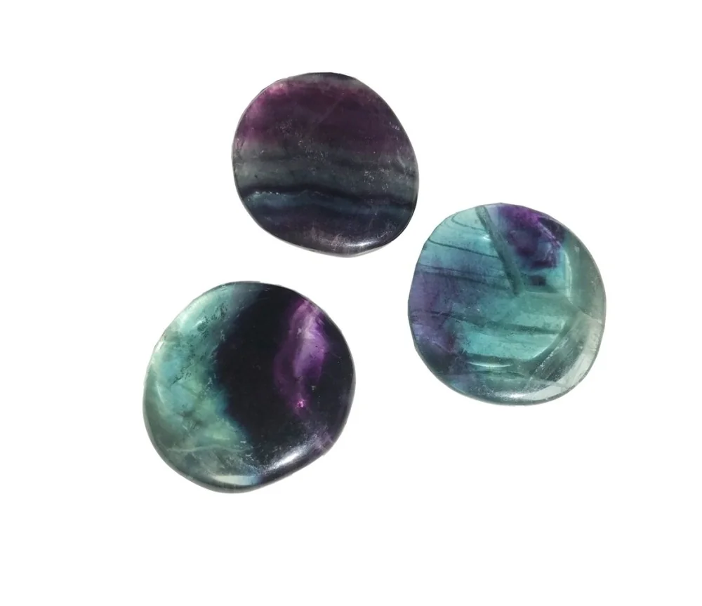 Heil- & Edelsteine - Scheibensteine - Fluorit - 500gr Beutel