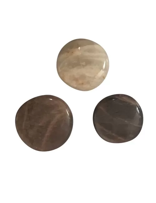 Heil- & Edelsteine - Scheibensteine - Mondstein (Perthit) - 500gr Beutel