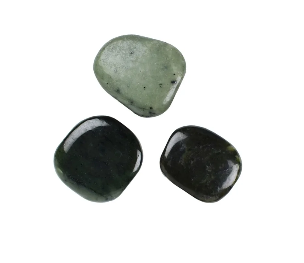 Heil- & Edelsteine - Scheibensteine - Nephrit - 500gr Beutel