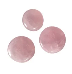 Heil- & Edelsteine - Scheibensteine - Rosenquarz extra - 500gr Beutel