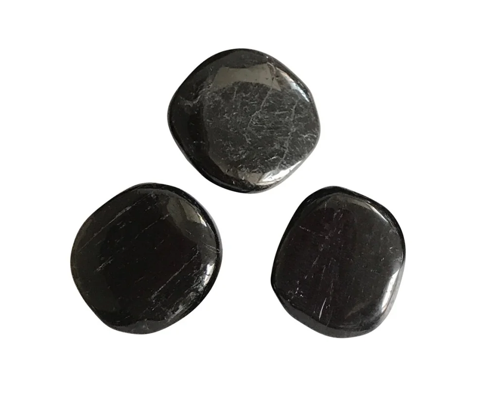 Heil- & Edelsteine - Scheibensteine - Schörl (stab.) - 500gr Beutel