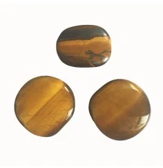 Heil- & Edelsteine - Scheibensteine - Tigerauge gold - 500gr Beutel