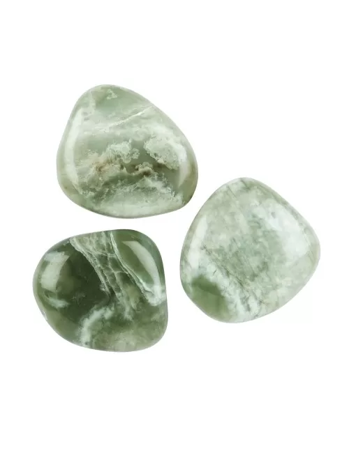 Heil- & Edelsteine - Scheibensteine - Serpentin ( China Jade ) - 500gr Beutel