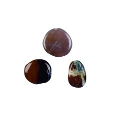 Heil- & Edelsteine - Scheibensteine - Sardonyx - 500gr Beutel