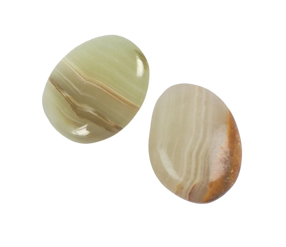 Heil- & Edelsteine - Scheibensteine - Calcit-Aragonit (Onyx-Marmor) - 500gr Beutel