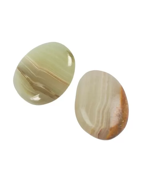 Heil- & Edelsteine - Scheibensteine - Calcit-Aragonit (Onyx-Marmor) - 500gr Beutel