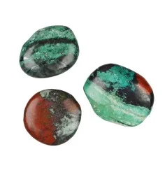 Heil- & Edelsteine - Scheibensteine - Sonora Sunrise (Chrysocoll mit Cuprit) - 500gr Beutel