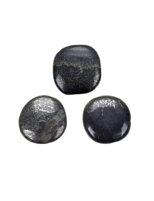 Heil- & Edelsteine - Scheibensteine - Pyrit in Schiefer - 500gr Beutel