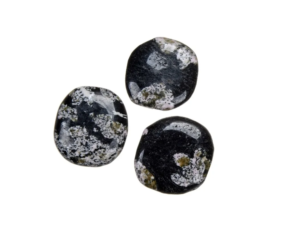 Heil- & Edelsteine - Scheibensteine - Khyberstein (Hornblende) - 500gr Beutel