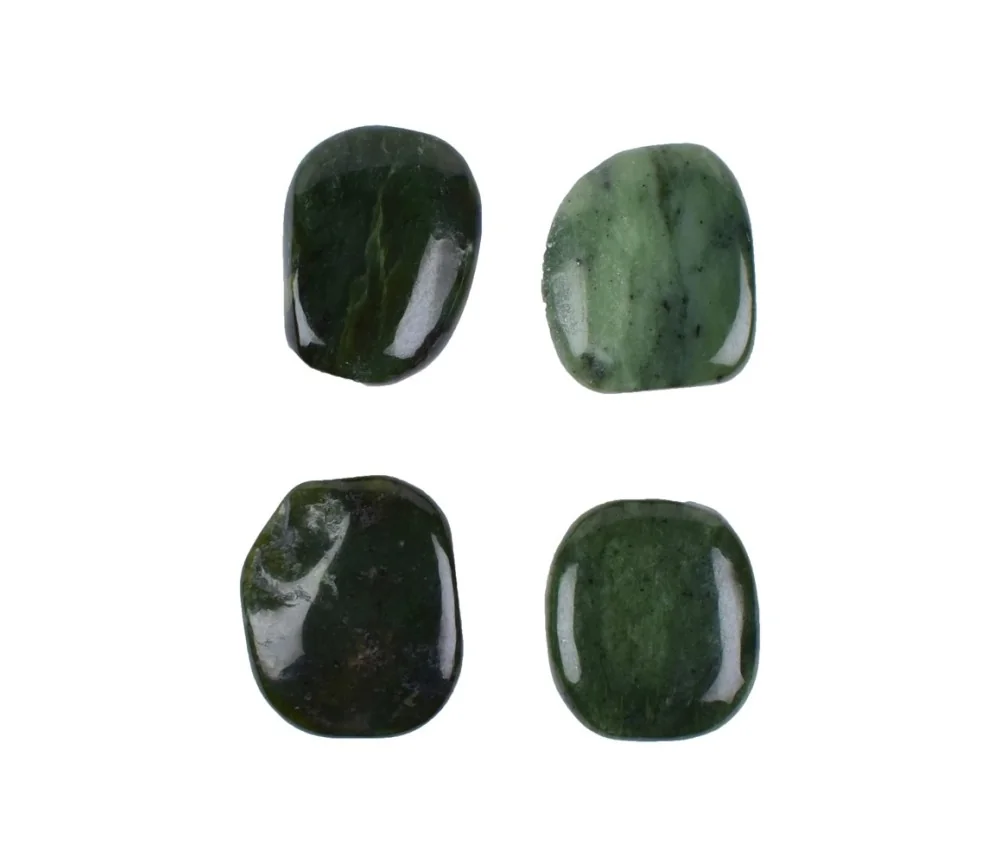 Heil- & Edelsteine - Scheibensteine - Nephrit - 100gr Beutel