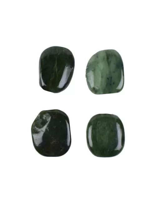 Heil- & Edelsteine - Scheibensteine - Nephrit - 100gr Beutel