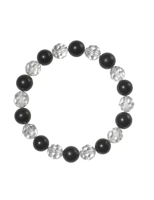 Armband - Kugeln - 10mm - Schungit