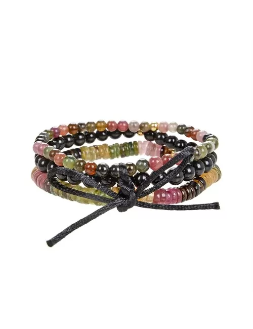 Armband - Set Turmalin (Turmalin bunt