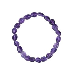 Armband - Amethyst extra, 10mm Nuggets