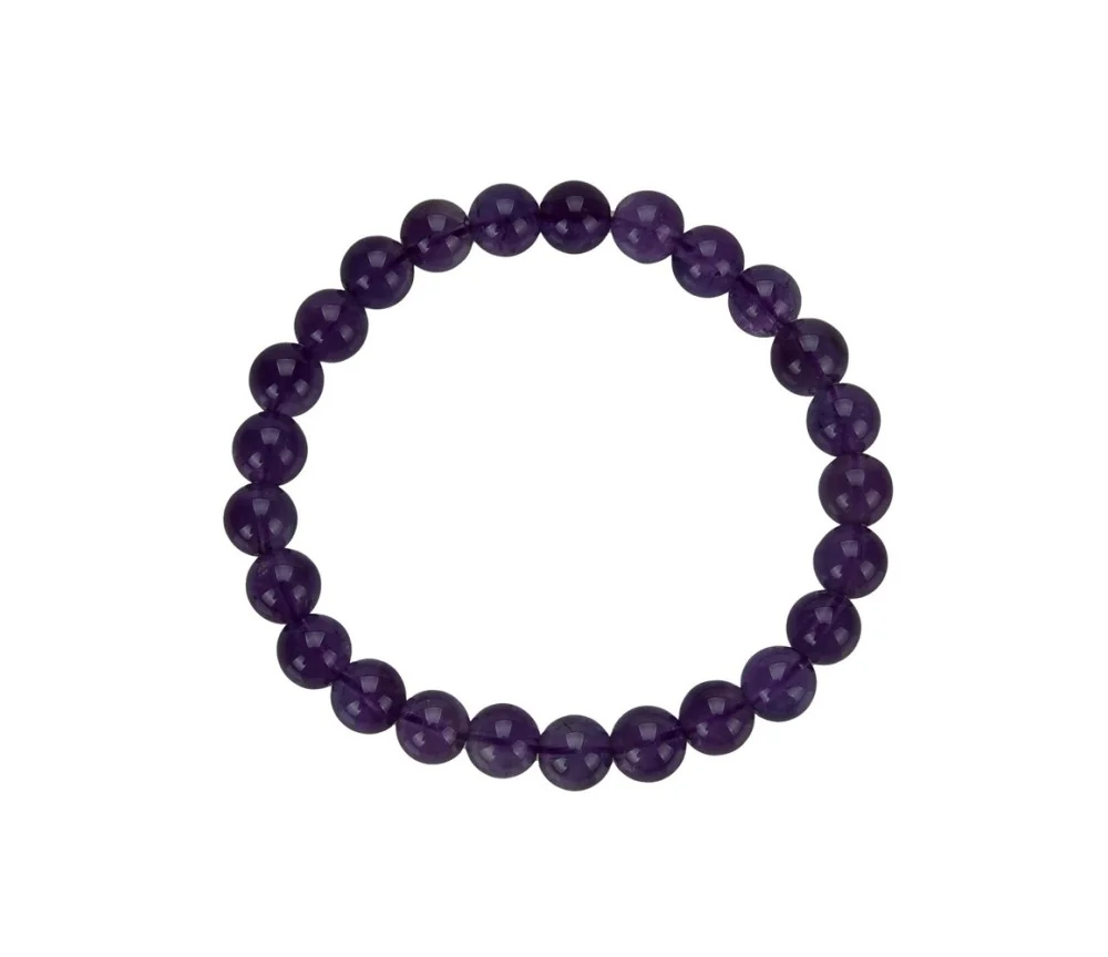 Armband - Amethyst extra, 08mm Kugeln