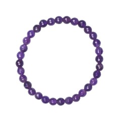 Armband - Amethyst extra, 06mm Kugeln, facettiert