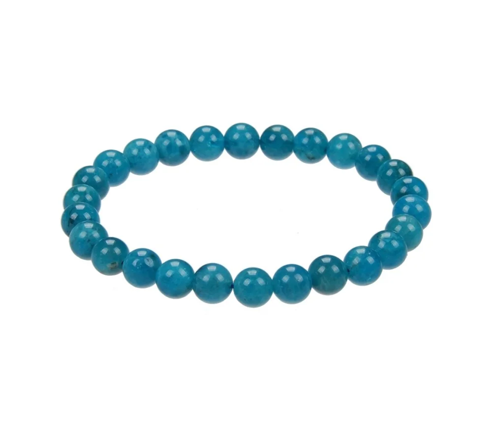 Armband - Apatit (stab.), 06 - 07mm Kugeln