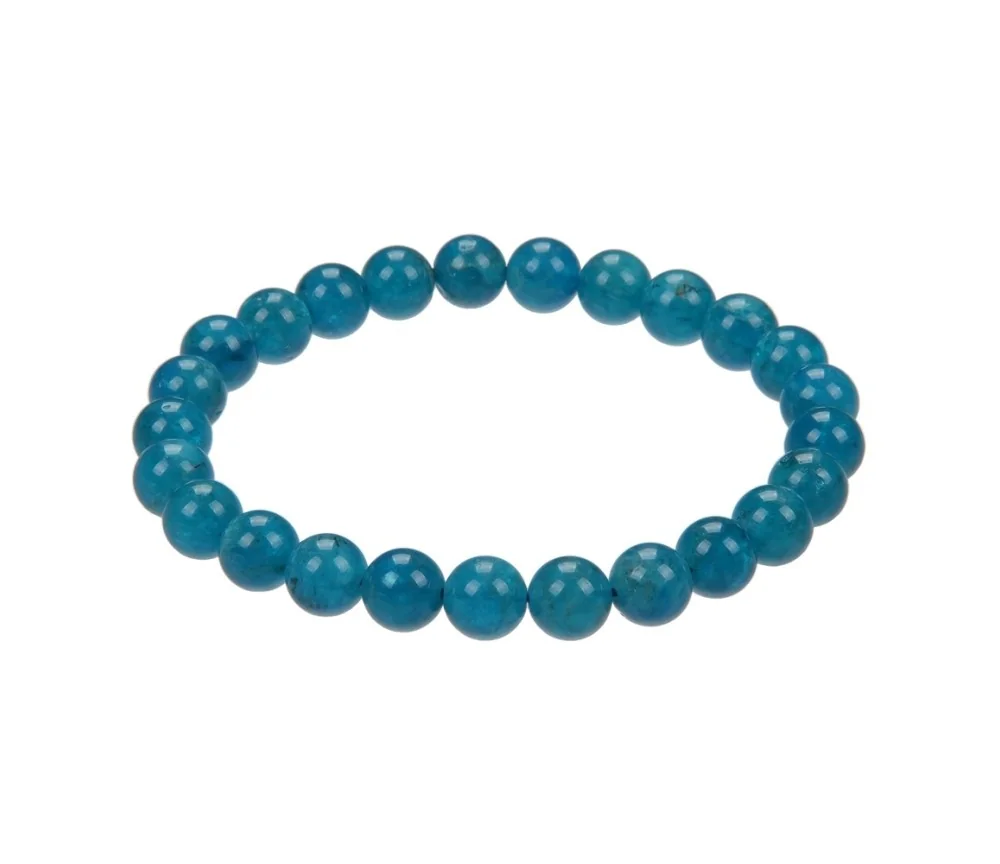 Armband - Apatit (stab.), 07,5 - 08,5mm Kugeln