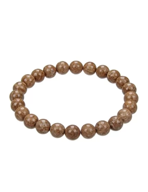 Armband - Aragonit (Eichenberg), 08mm Kugeln