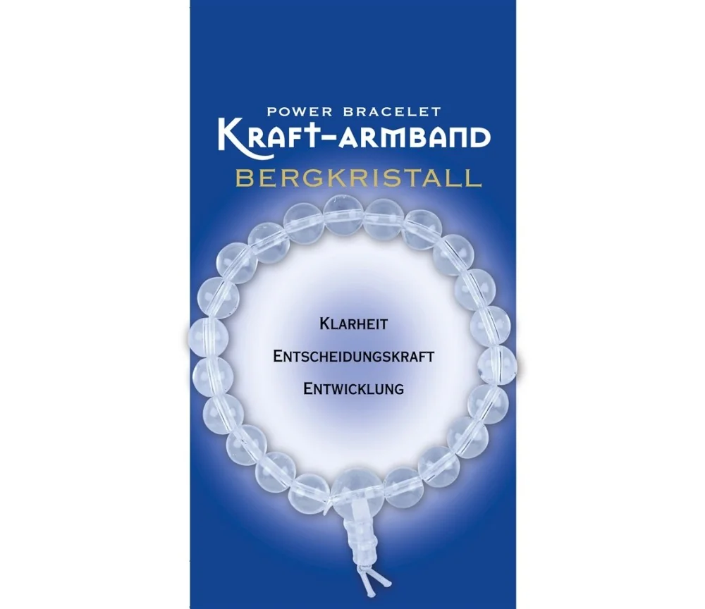 Armband - Kraft - Bergkristall