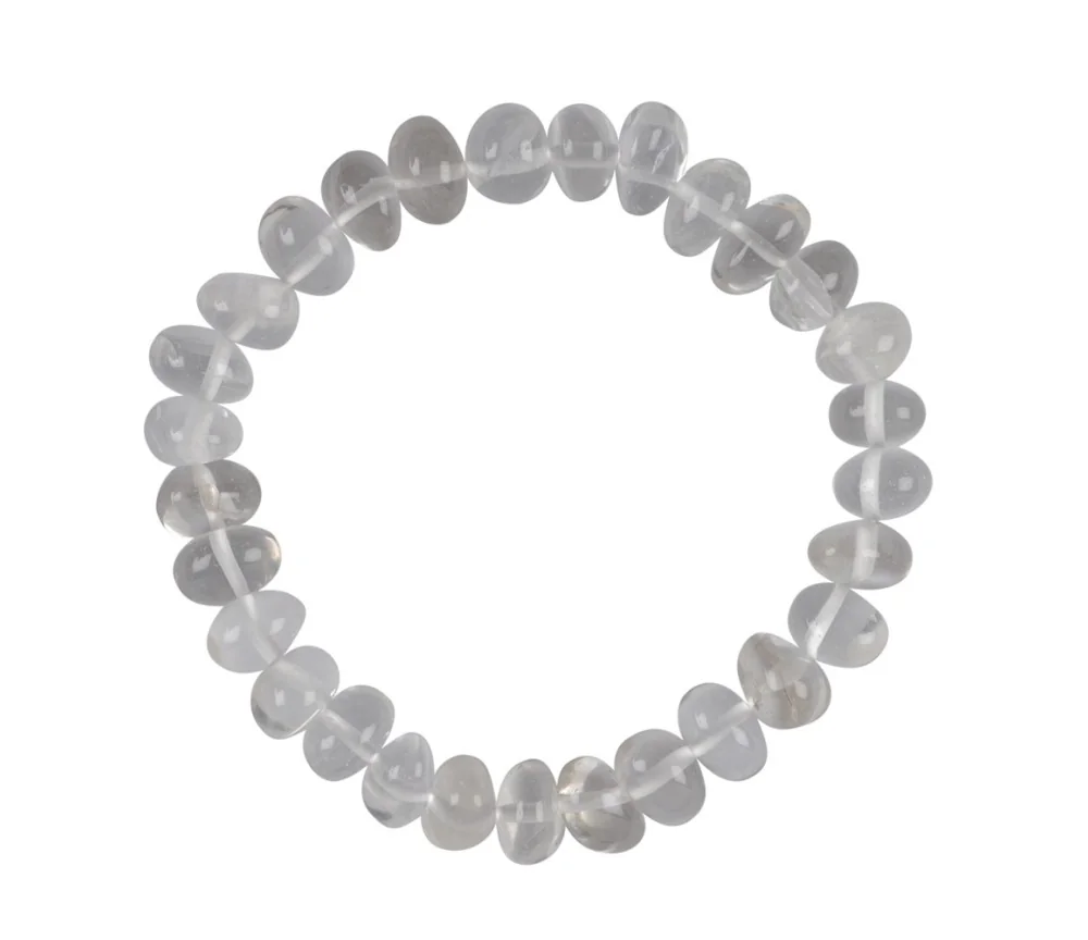 Armband - Bergkristall, 09 - 11mm Nuggets