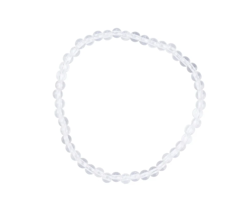Armband - Bergkristall, 04mm Kugeln