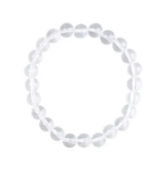 Armband - Bergkristall, 08mm Kugeln