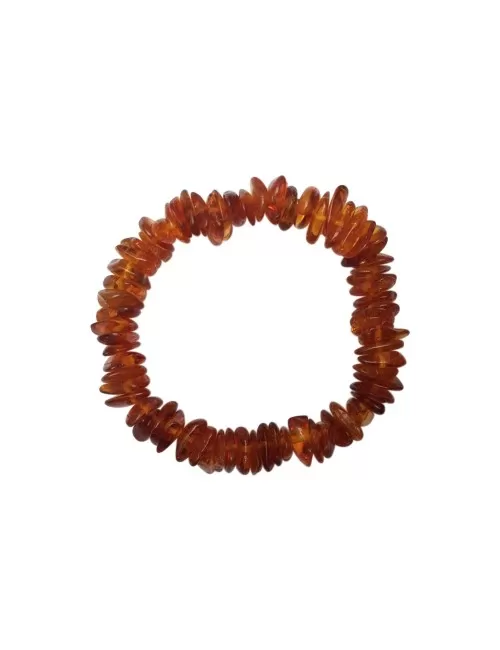 Armband - Bernstein Splitter dunkel