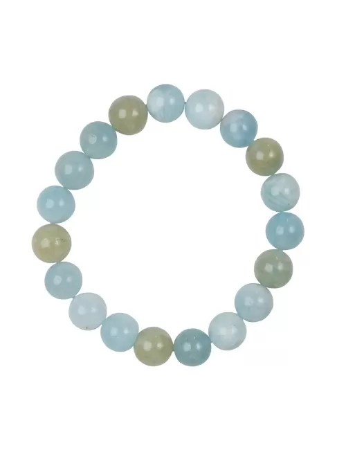 Armband - Beryll, 10mm Kugeln