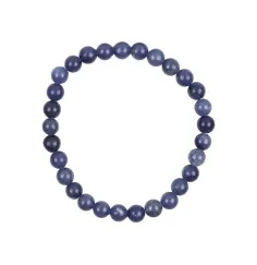 Armband - Blauquarz, 06mm Kugeln