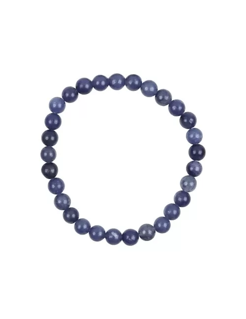 Armband - Blauquarz, 06mm Kugeln
