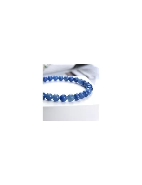Armband - Blauquarz, 06mm Kugeln