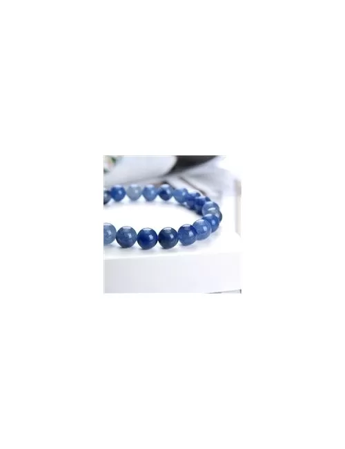Armband - Blauquarz, 08mm Kugeln