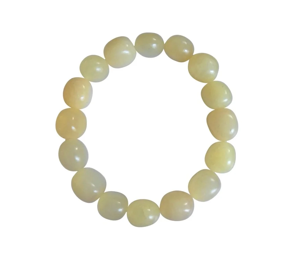 Armband - Calcit (orange), 10- 12mm Nuggets