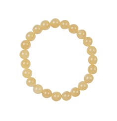 Armband - Calcit (orange), 08mm Kugeln
