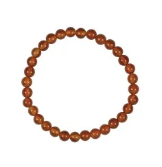 Armband - Carneol (gebr.), 06mm Kugeln