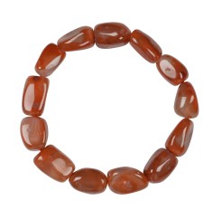 Armband - Carneol extra (gebr.), 18 - 22mm Nuggets