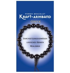 Armband - Kraft - Onyx (gef.)