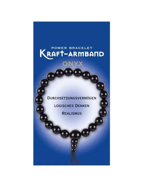 Armband - Kraft - Onyx (gef.)
