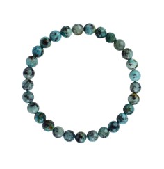 Armband - Chrysocoll-Diorit (stab.), 06mm Kugeln