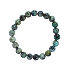 Armband - Chrysocoll-Diorit (stab.), 08mm Kugeln