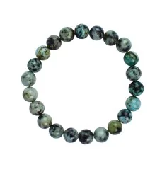 Armband - Chrysocoll-Diorit (stab.), 08mm Kugeln