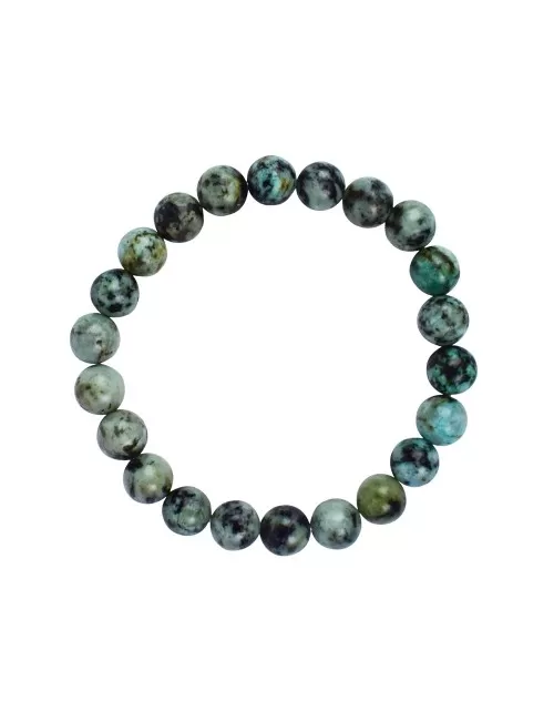 Armband - Chrysocoll-Diorit (stab.), 08mm Kugeln