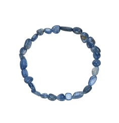 Armband - Disthen (blau), 08-10mm Nuggets